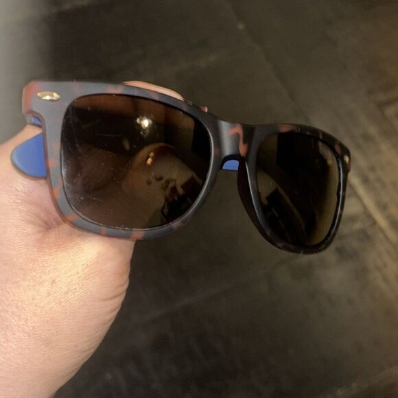 Cole Haan Acetate Zerogrand Blue & Tortoise Sunglasses Regular Wear - Picture 12 of 13